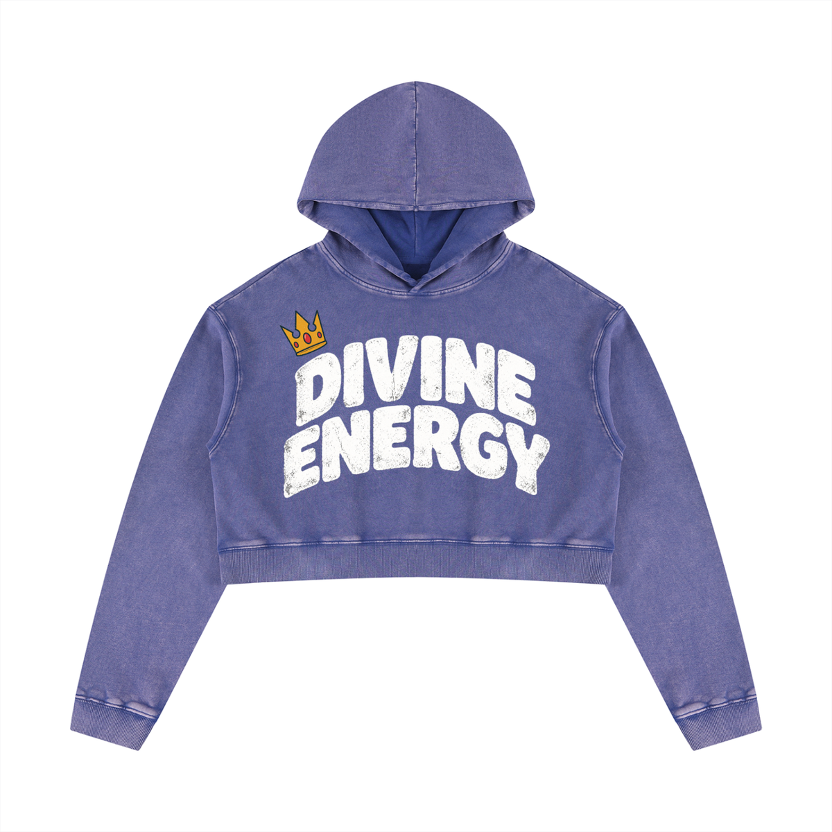 Women’s “Devine Energy” Crop Hoodie