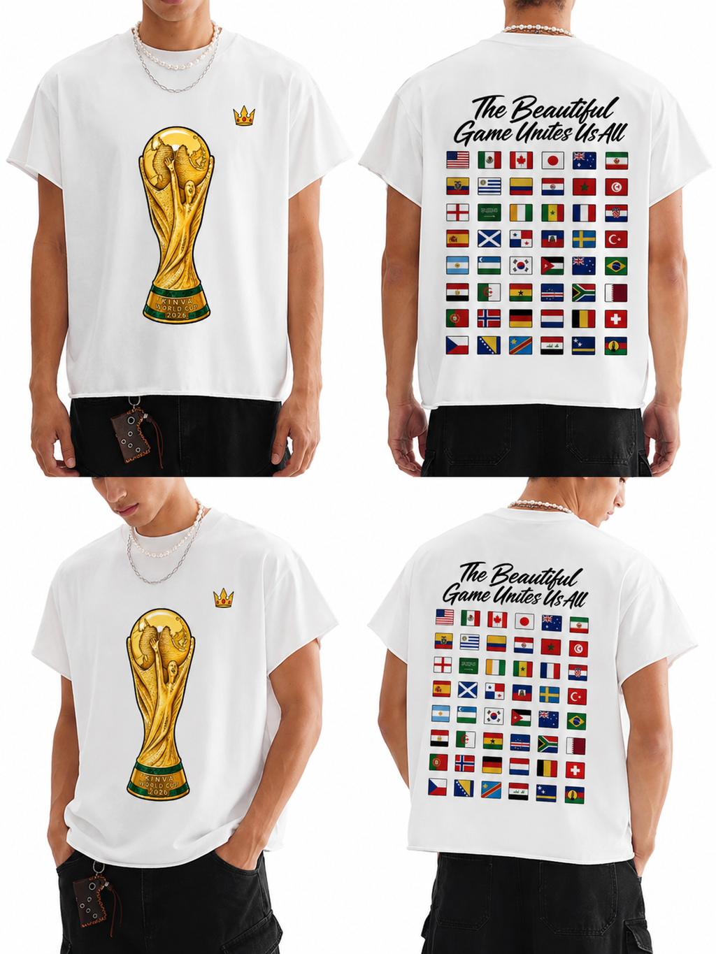 Raw Edge Boxy FIFA 26 T-Shirt