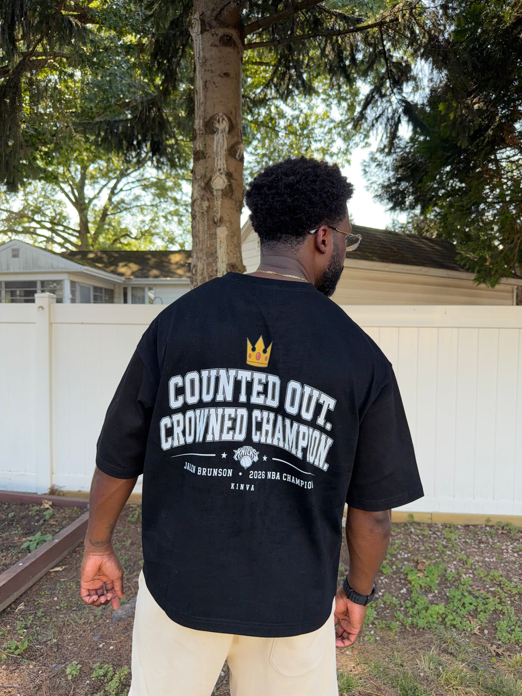 Crowned Champion Heavyweight Boxy T-Shirt