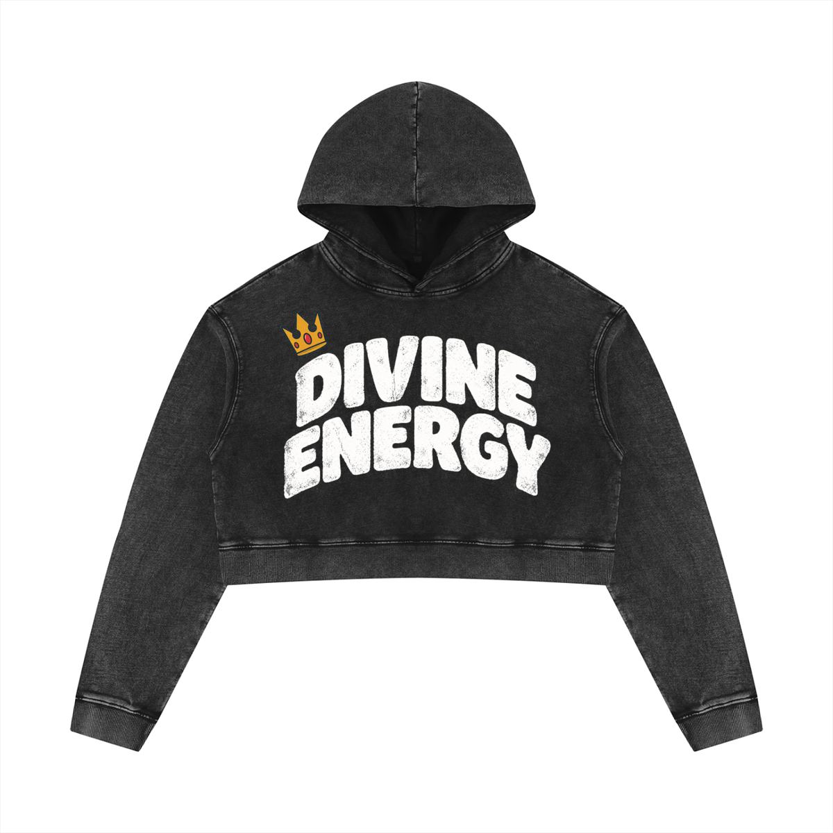 Women’s “Devine Energy” Crop Hoodie