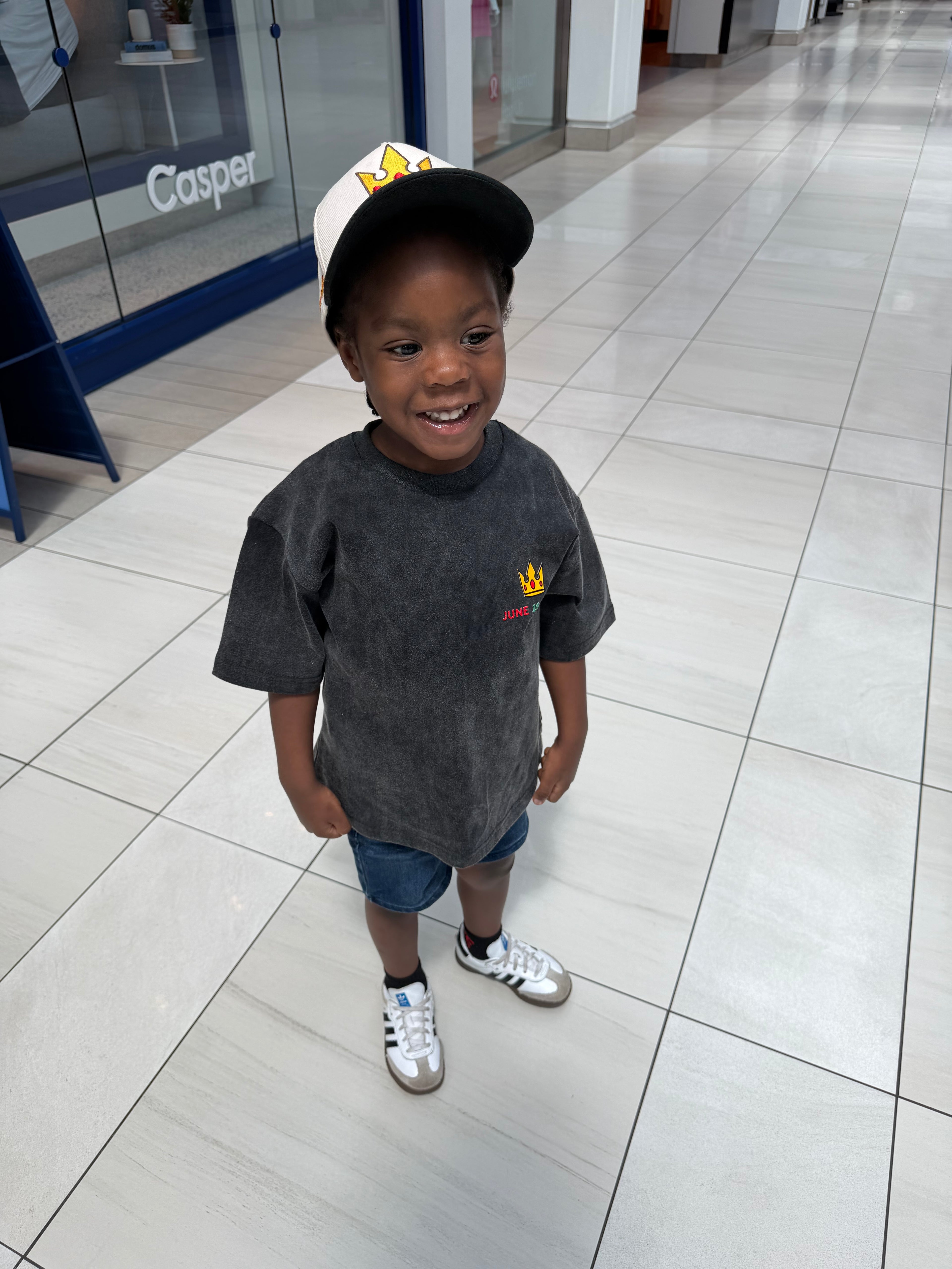 Freedom Over Fear Boxy Kids Tee