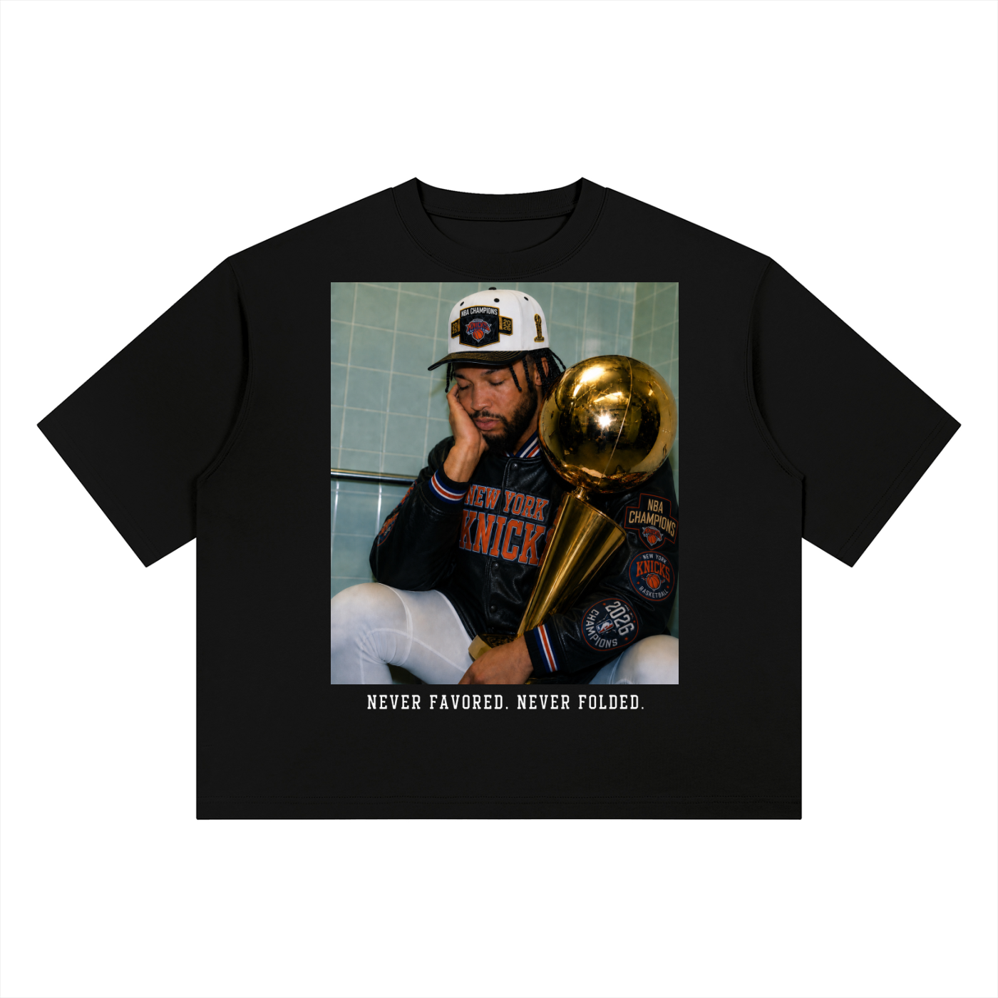 Crowned Champion Heavyweight Boxy T-Shirt