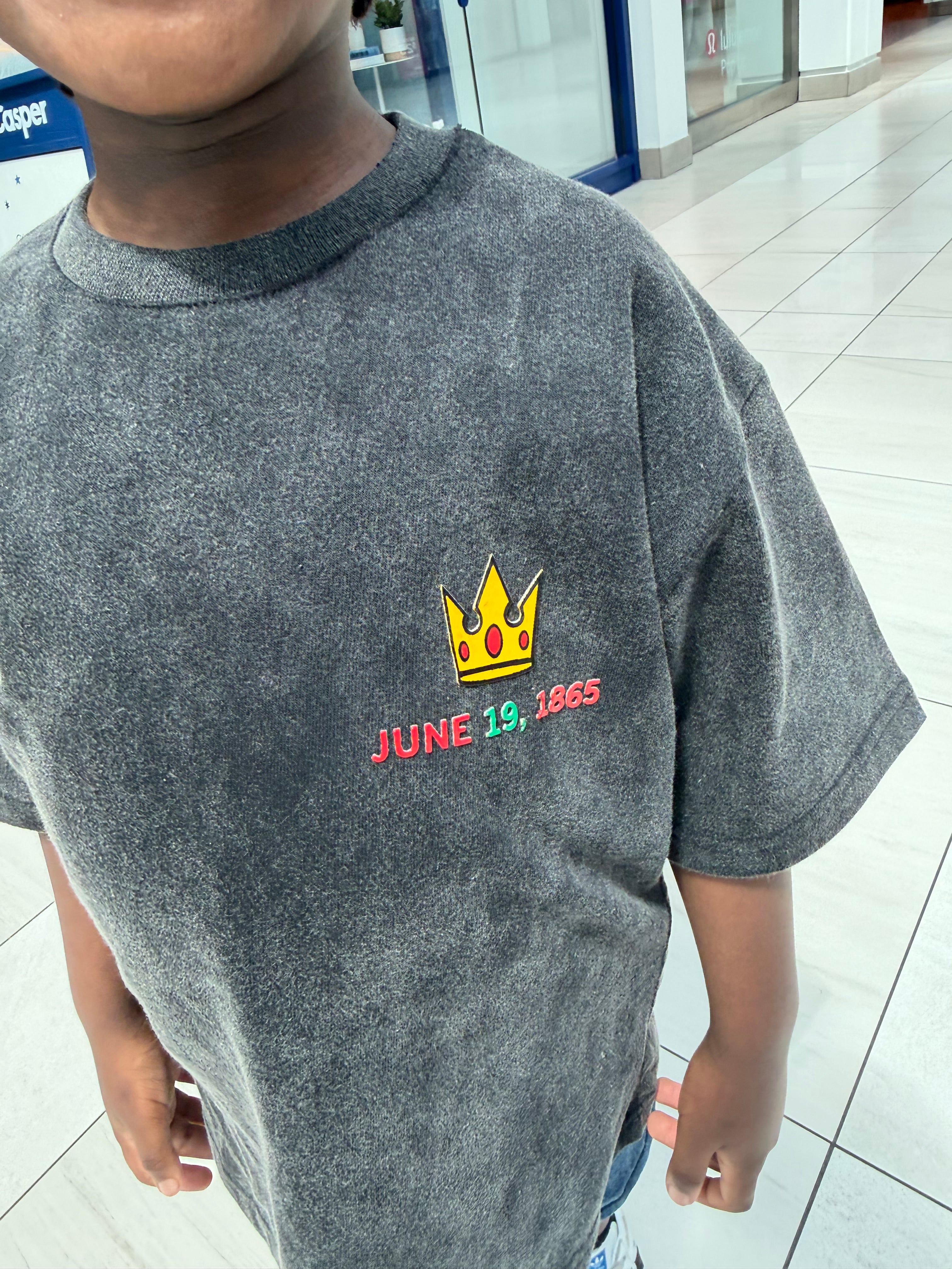 Freedom Over Fear Boxy Kids Tee