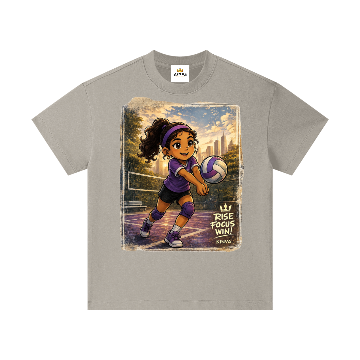 Kids “Rise” Volleyball T-Shirt