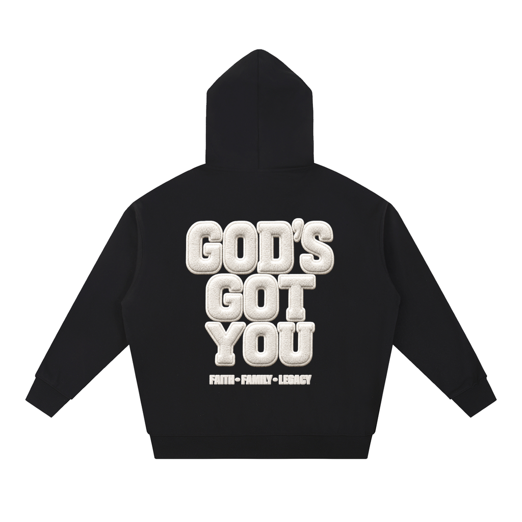 “God’s Got you” Heavyweight Hoodie
