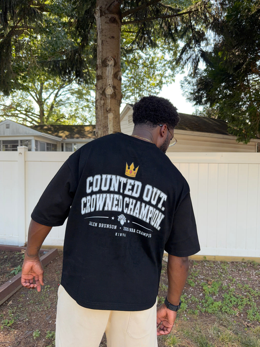 Crowned Champion Heavyweight Boxy T-Shirt