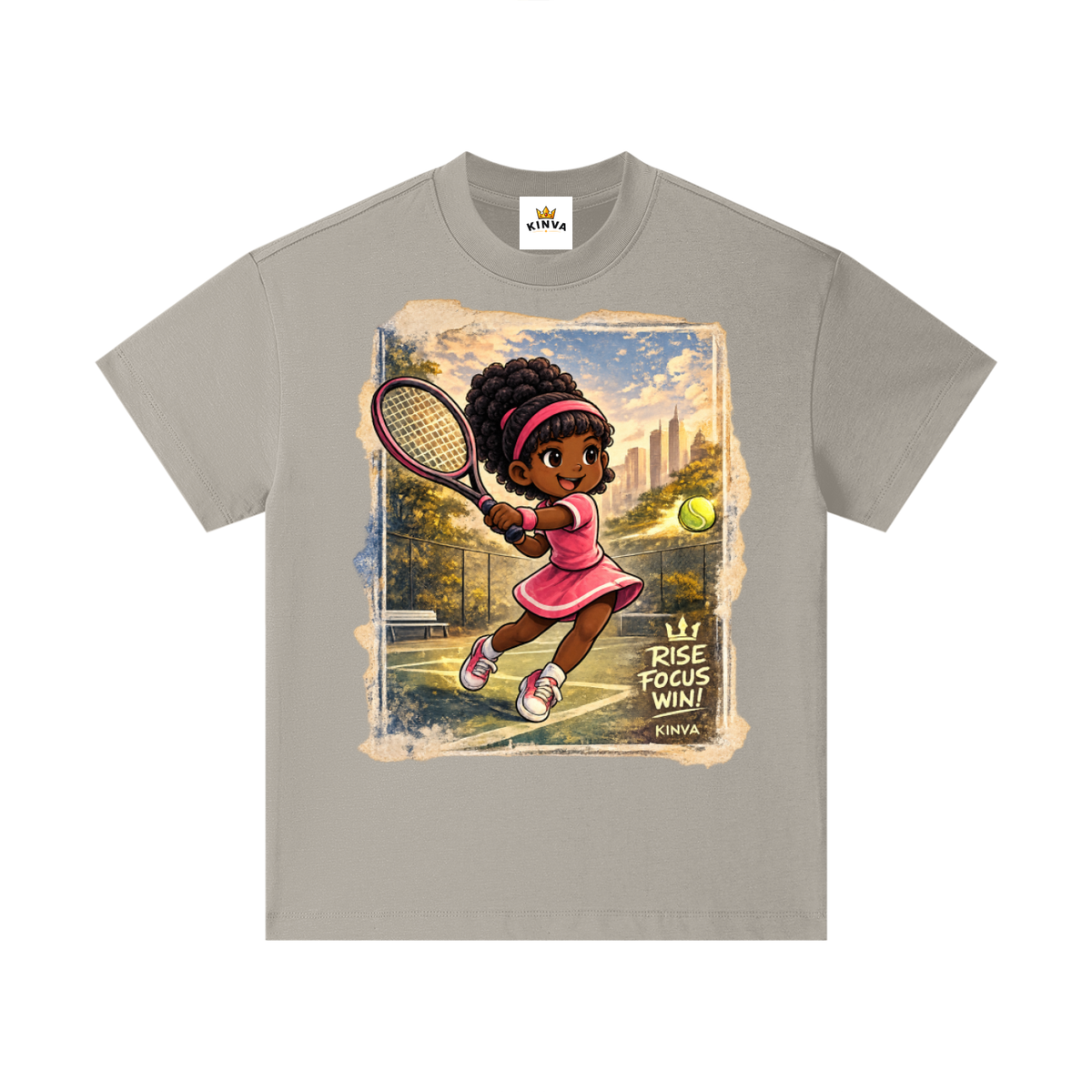 Kids “Rise” Tennis T-Shirt