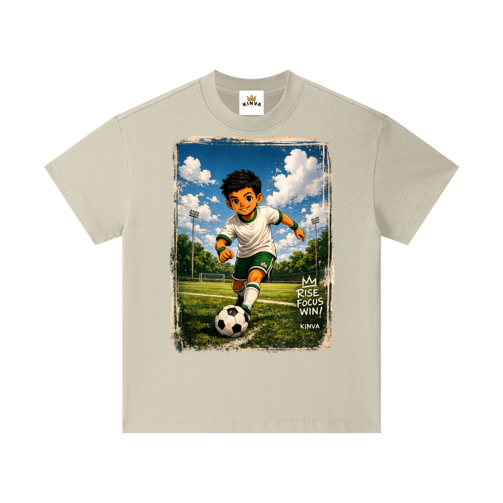 Kids “Rise” Soccer T-Shirt