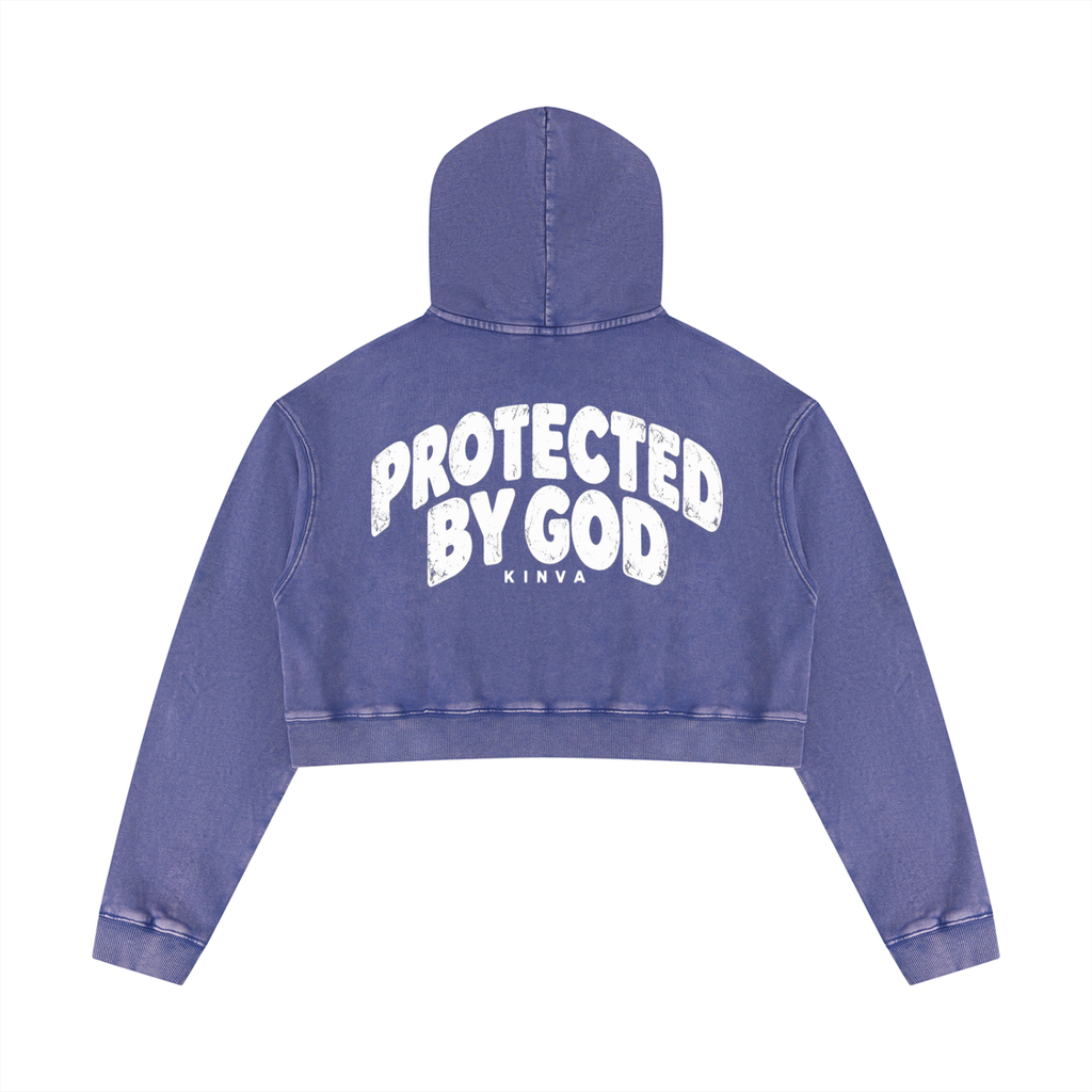 Women’s “Devine Energy” Crop Hoodie