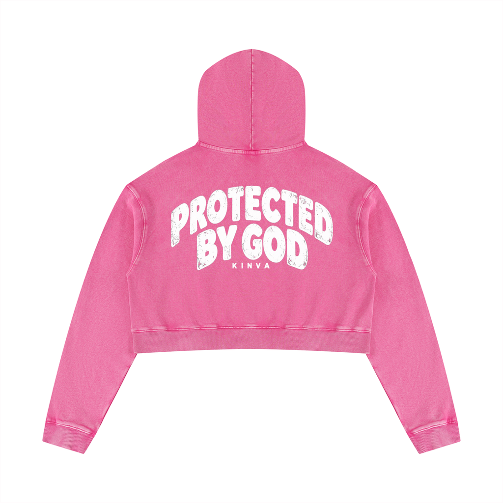 Women’s “Devine Energy” Crop Hoodie