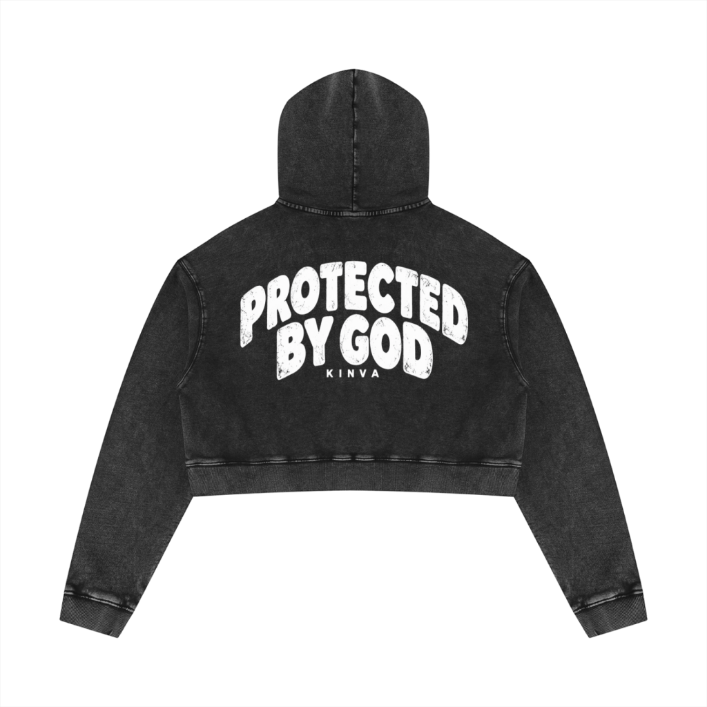Divine Energy Crop Hoodie