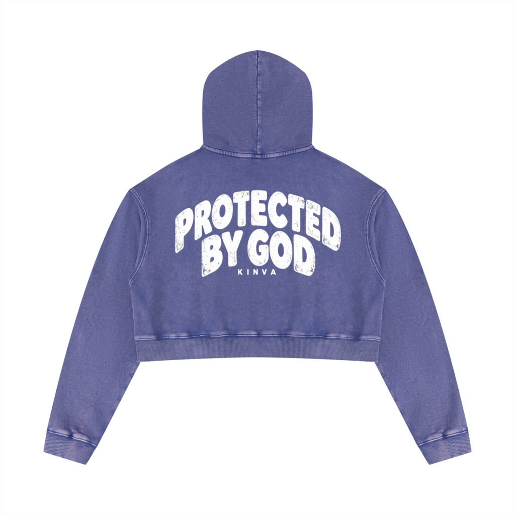 Divine Energy Crop Hoodie