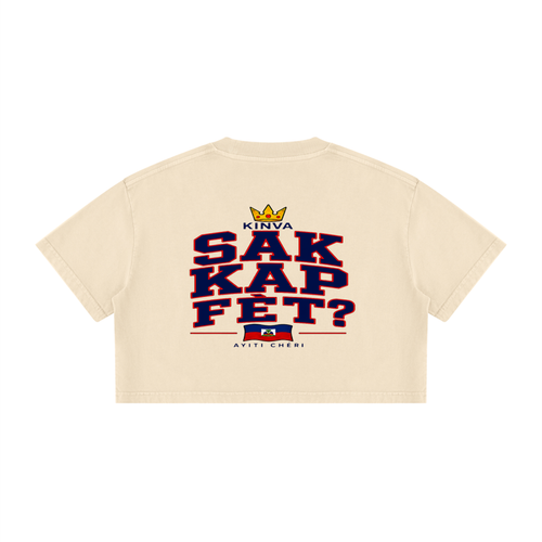 Ayiti Cheri women’s Crop top