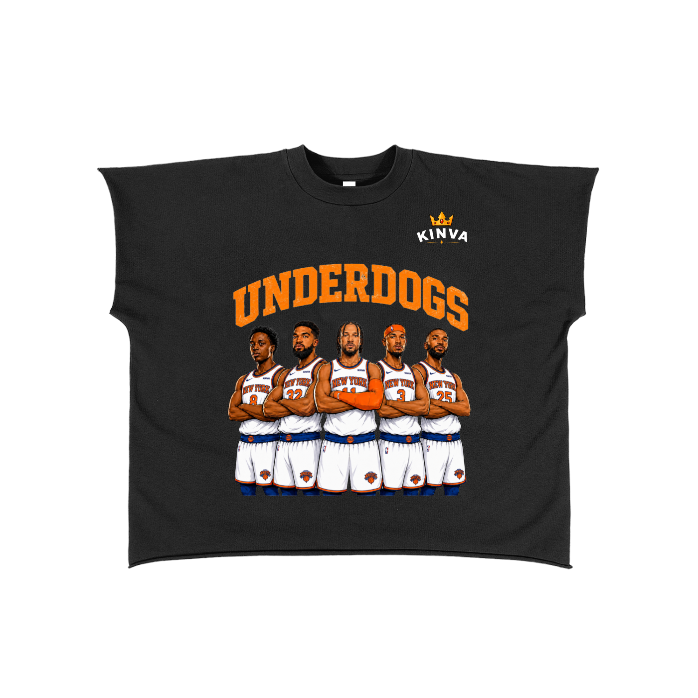 Underdog Raw Edge Boxy T-Shirt