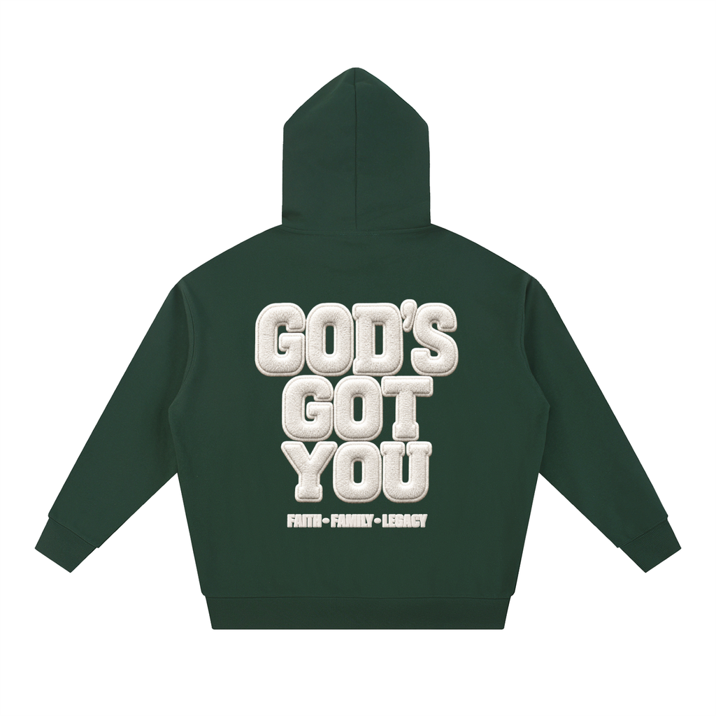 “God’s Got you” Heavyweight Hoodie