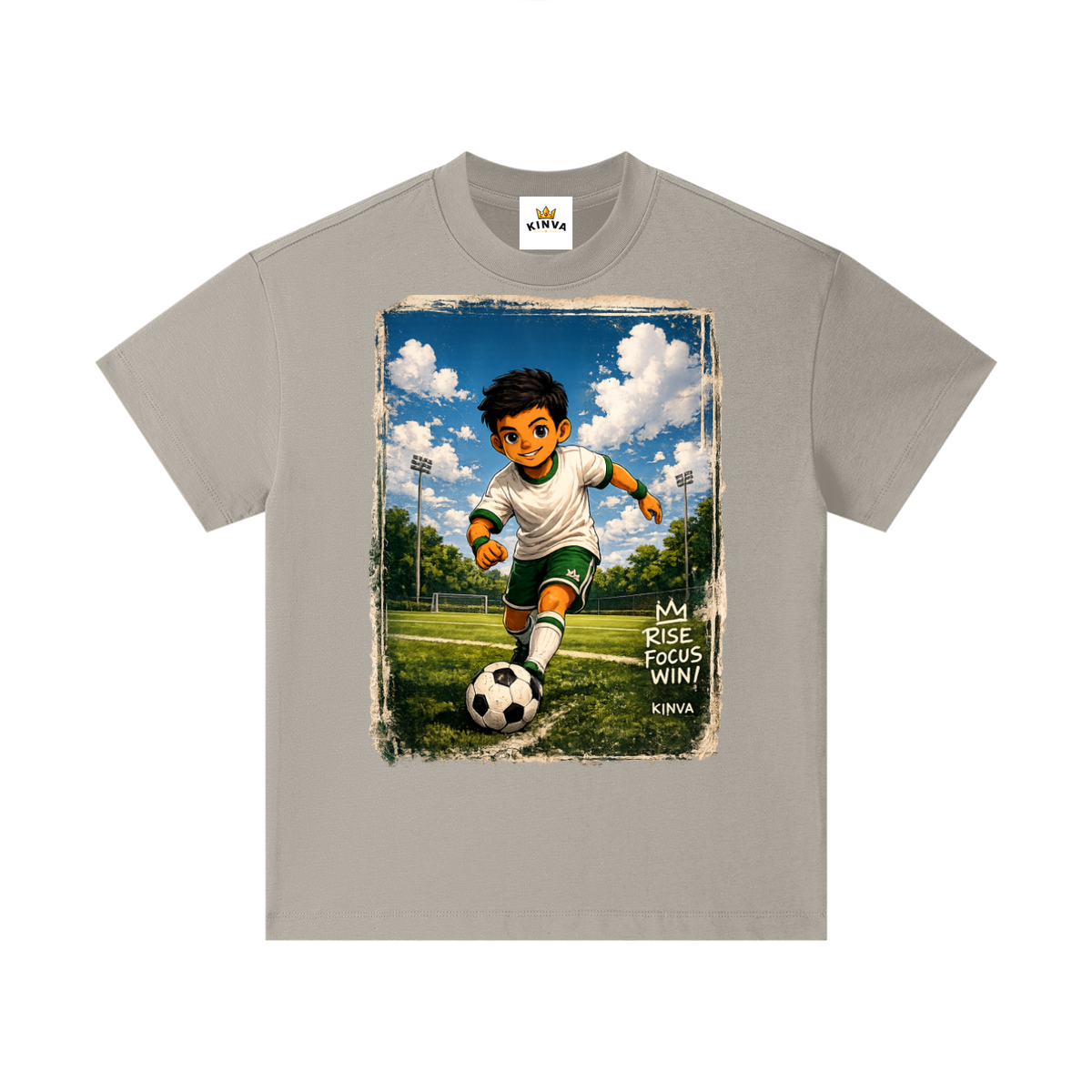 Kids “Rise” Soccer T-Shirt