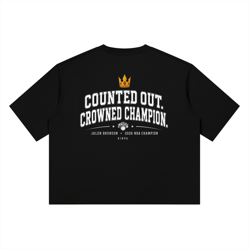 Crowned Champion Heavyweight Boxy T-Shirt