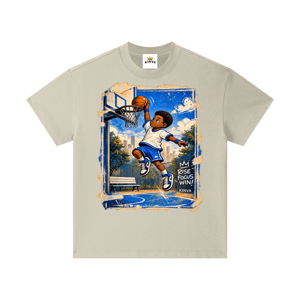 Kids “Rise”  Basketball T-Shirt