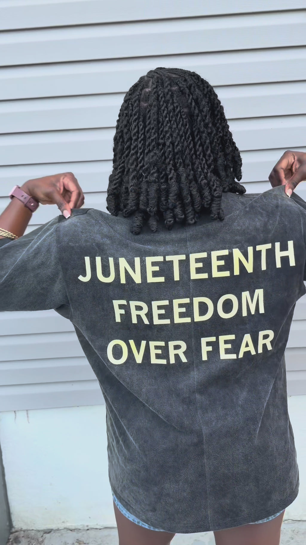 Freedom Over Fear Boxy Tee